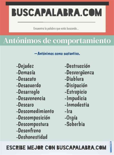 synonyme de comportement|comportamiento sinónimos.